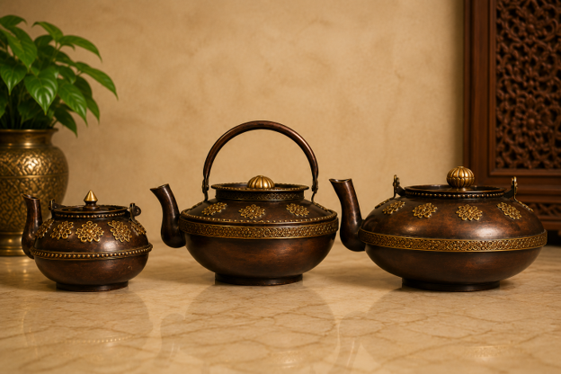 Brass Antique Teapot