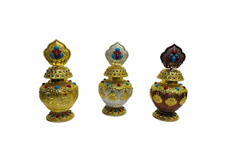 Brass Buddhist Tibetan Pooja Box