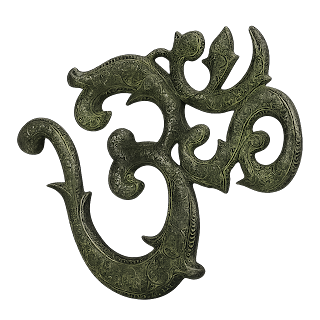  Brass Wall Hanging Om Swastika