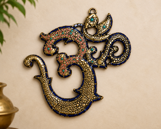 Radiant Om Mosaic Wall Art
