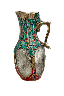Vintage Brass Decorative Jug
