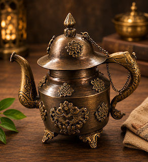  Copper Old Vintage Decorative Kettle