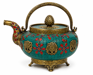 Copper Teapot Kettle 