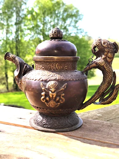 Copper Old Tibetan Teapot 