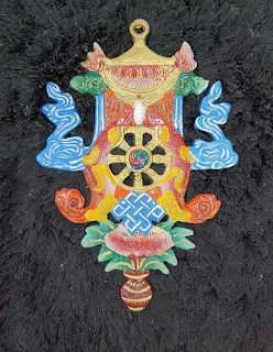  Tibetan Lucky Symbol Wall Hanging 