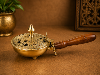 Luxury Brass Aromatherapy Incense Burner
