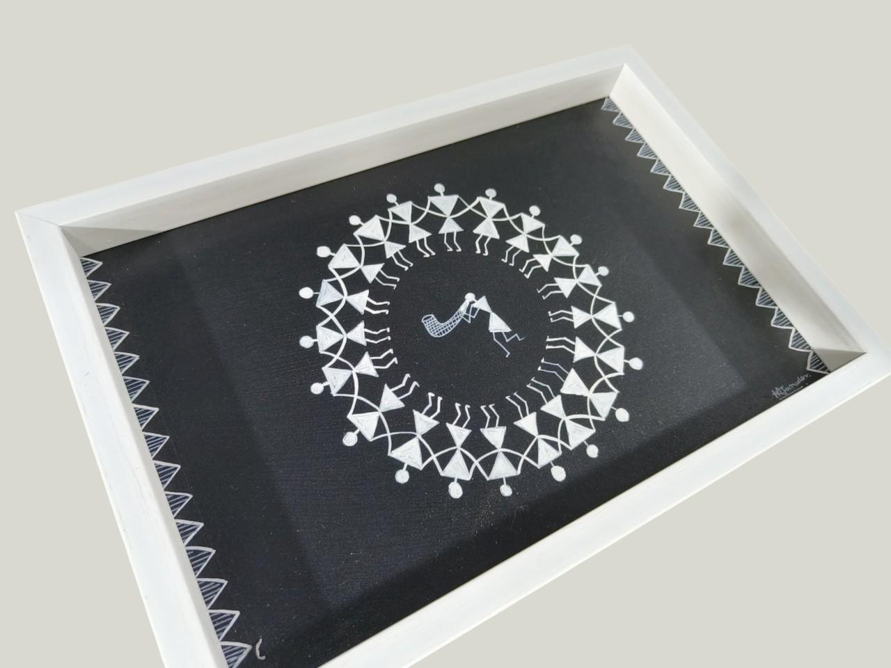 Warli Serving Tray #1