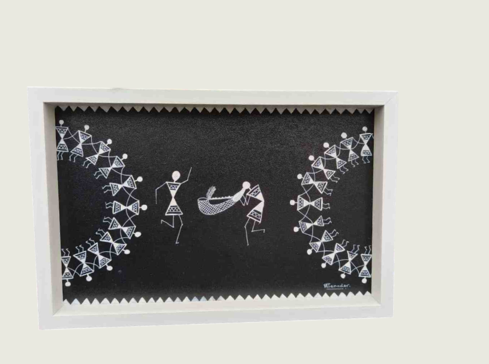Warli Serving Tray #2